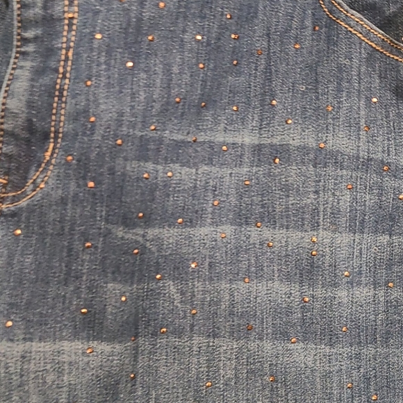 NWT DC studded slightly curvy straight leg - Picture 3 of 7